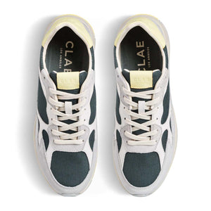 Clae Zuma Quiet Grey Forest Wax Yellow men סניקרס גברים