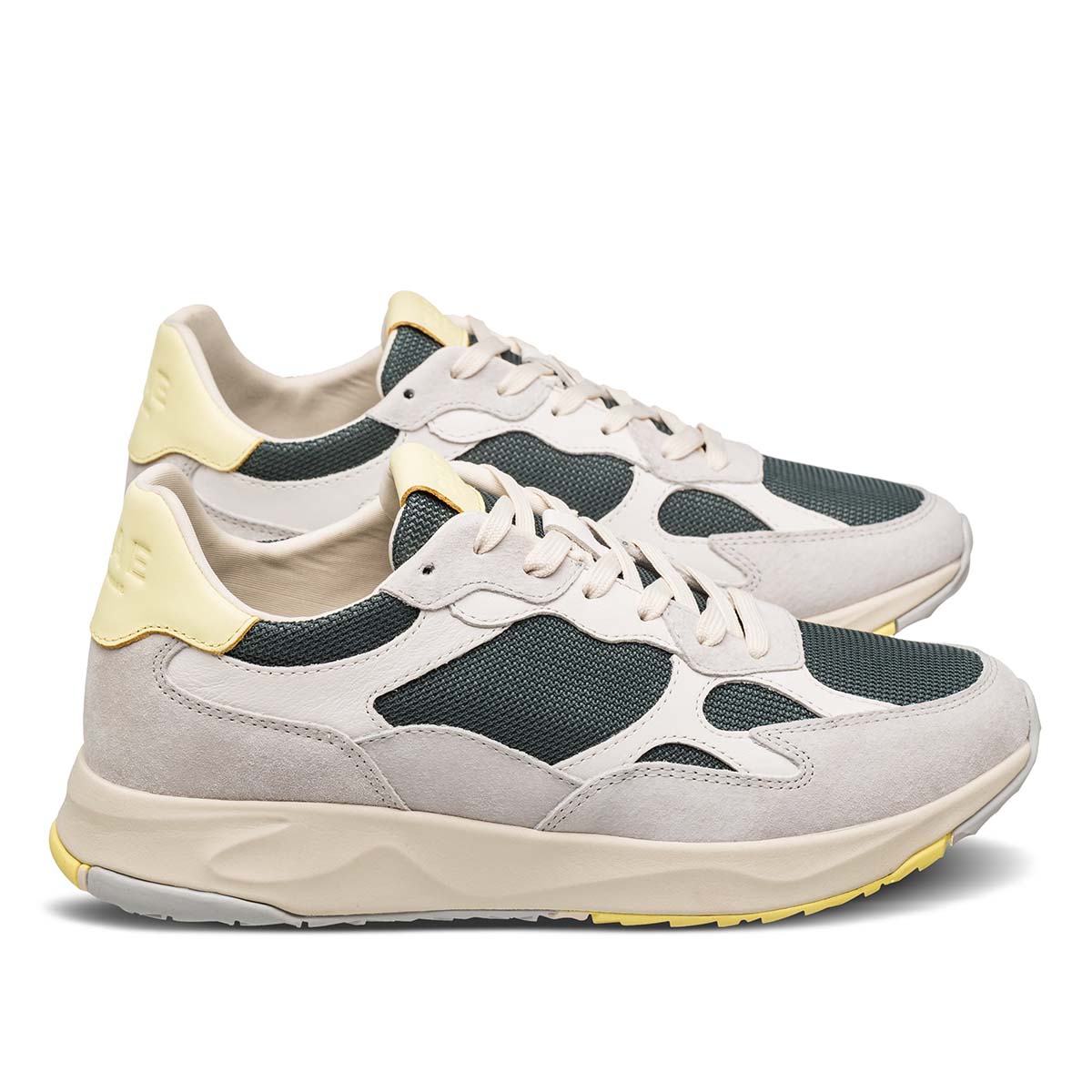 Clae Zuma Quiet Grey Forest Wax Yellow men סניקרס גברים