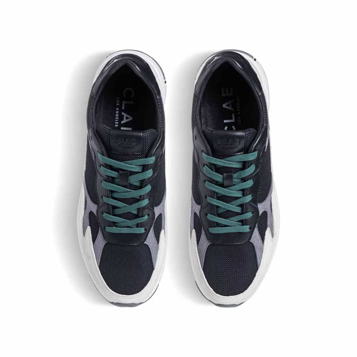 Clae Zuma Quiet Grey Black men סניקרס לגברים