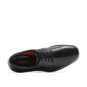 Rockport Charles Road Plaintoe Black נעלי גברים רוקפורט