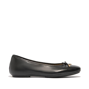 Fit-Flop Delicato Bow Ballet Flats Black פיט פלופ דליקטו בו בלט שחור נשים