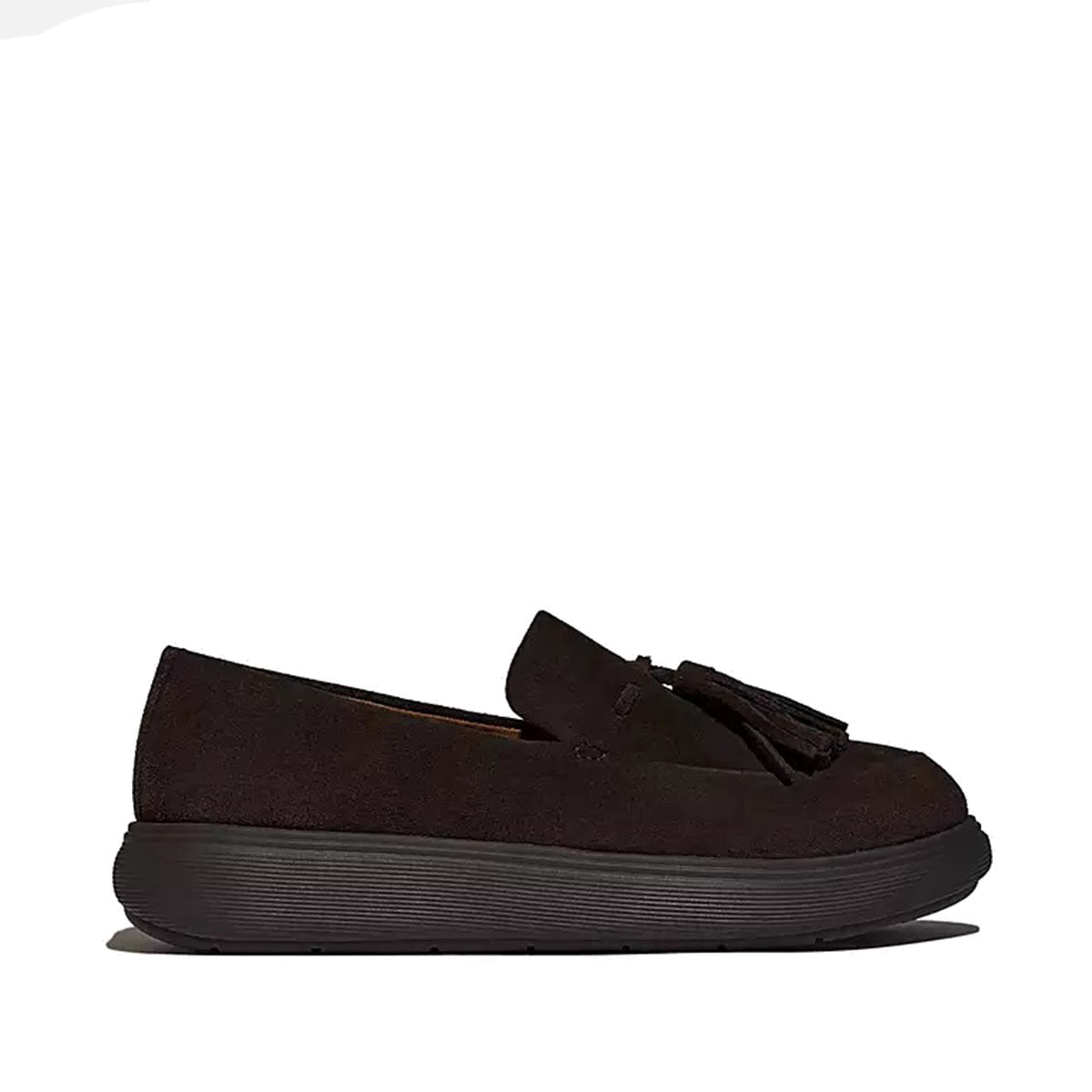 Fit Flop Iq-Comff Tassel Loafers Chocolate Brown נעלי איי קיו קומף חום