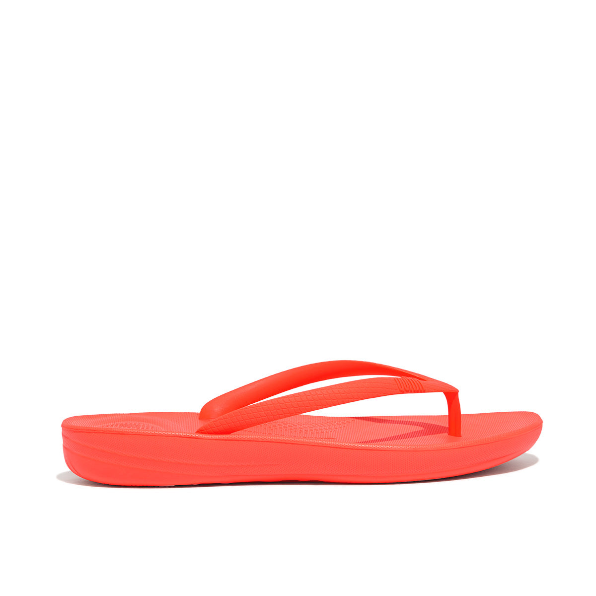 Fit Flop Iqushion Ergonomic Flip Flops Neon Orange פיט פלופ כפכפי נשים