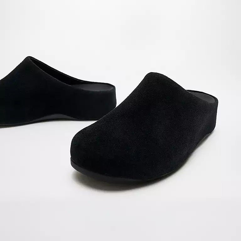 Fit Flop Shuv Clogs All Black כפכפי פיטפלופ שוב שחור