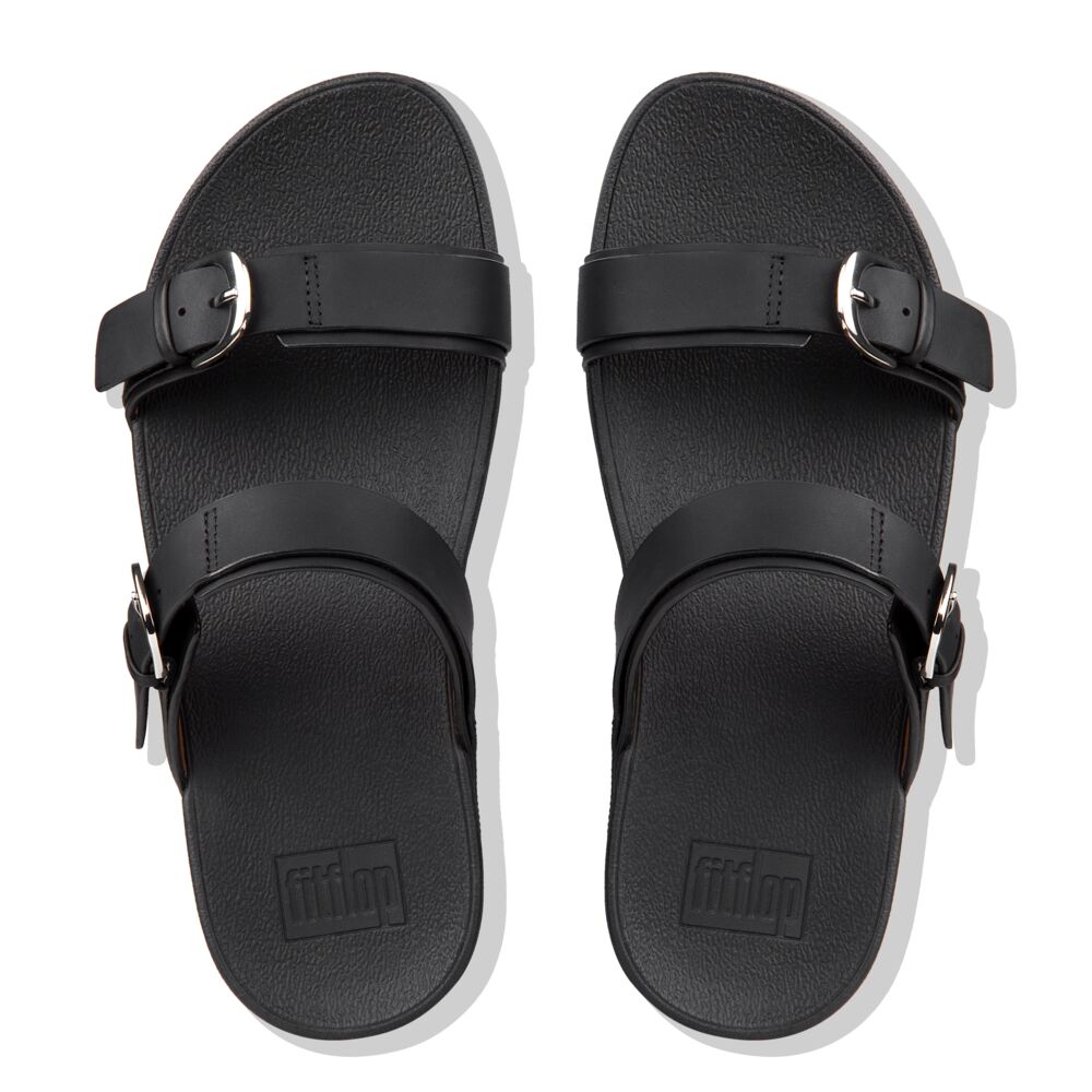 Fit Flop Edit Slide Black כפכפי פיט פלופ לנשים
