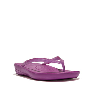 Fit-Flop Iqushion Transparent Flip-Flops Violet פיט פלופ כפכפי נשים