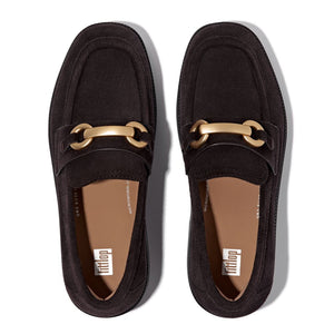 Fit-Flop  F-Luma Loafers Chocolate Brown פיט פלופ פ-לומה חום נשים