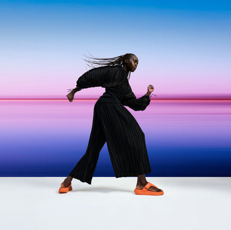 Fit Flop F-Mode Go Adjustable Flatform Toe Post Sandals Satsuma סנדלי נשים פיט פלופ