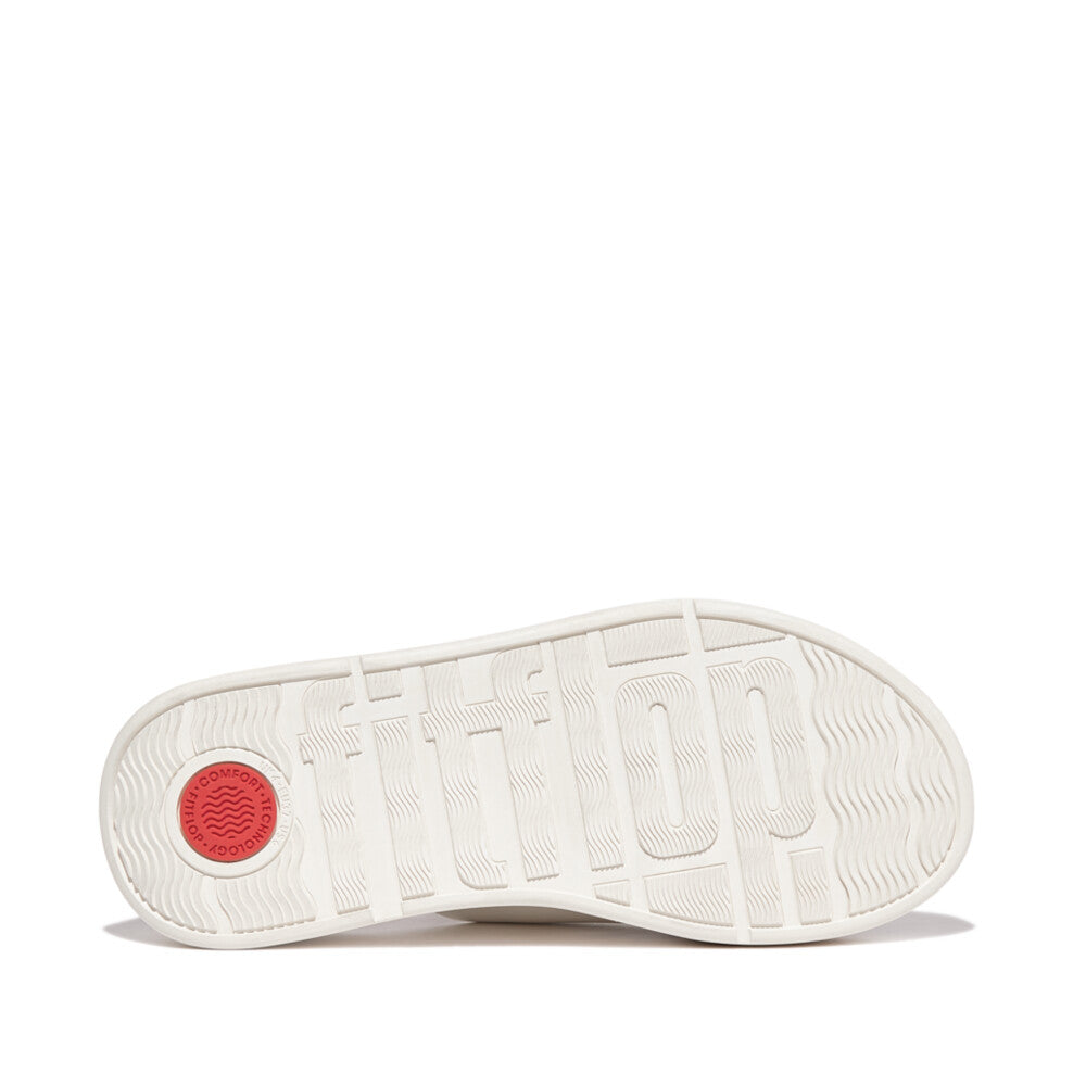 Fit Flop F-Mode Flatform Cross Cream כפכפי פיט פלופ