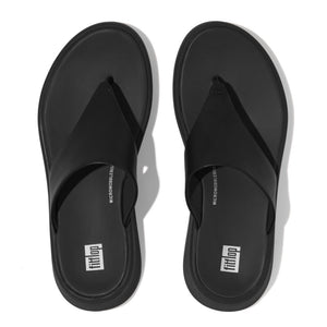 Fit Flop F-Mode Flatform Toe-Post Black כפכפי פיט פלופ