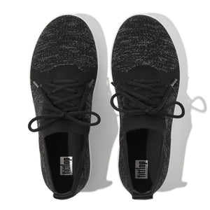 Fit Flop F-Sporty Uberknit Black נעלי פיט פלופ