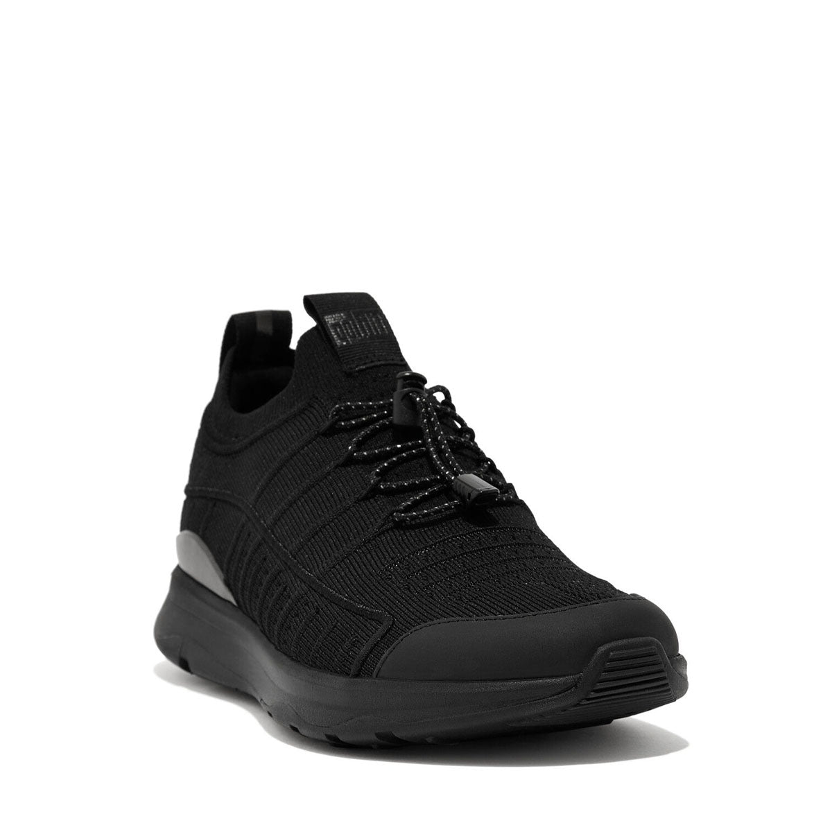 Fit-Flop Vitamin FF Metal-Pop Knit Black Silver סניקרס פיט פלופ נעלי נשים