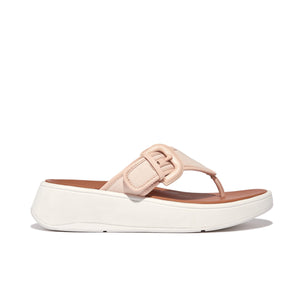 Fit Flop F-Mode Buckle Flatform Toe-Post Rose Foam כפכפי פיט פלופ