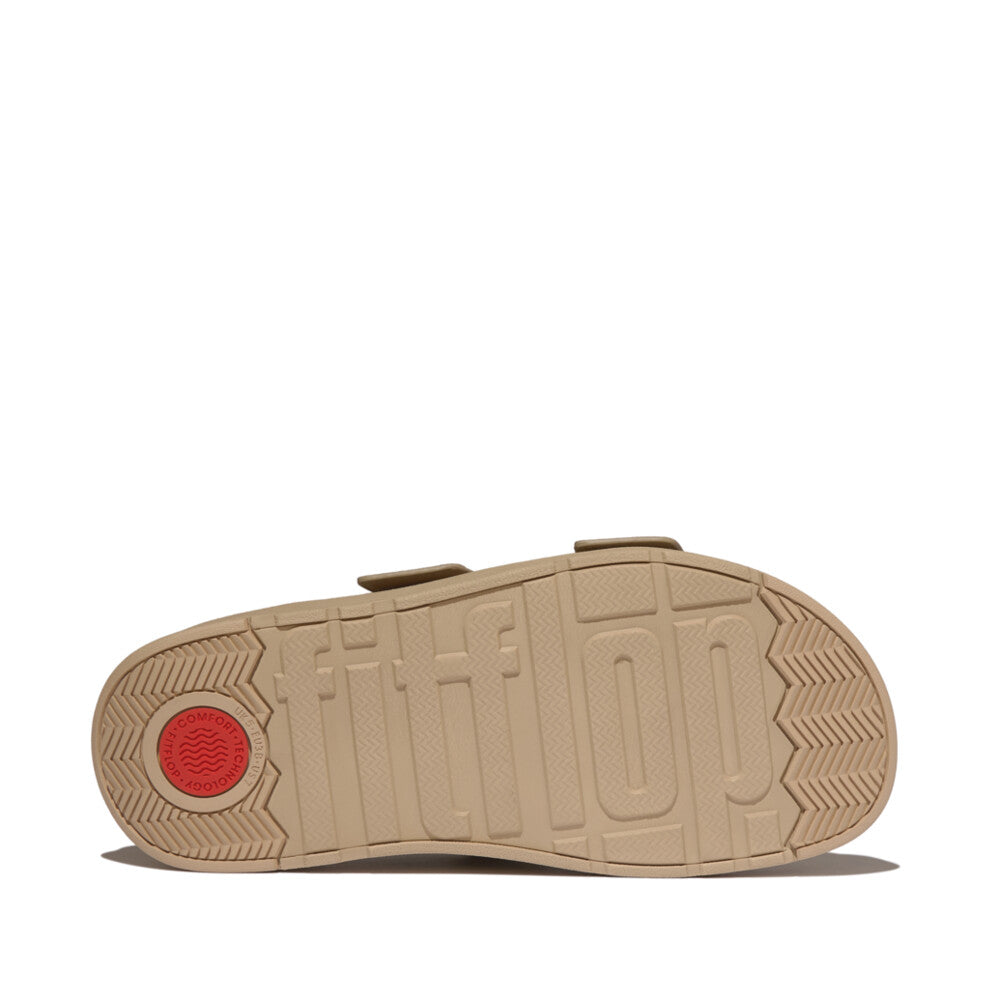 Fit Flop Gen FF 2 Bar Buckle Slide Cappuccino כפכפי פיטפלופ לנשים