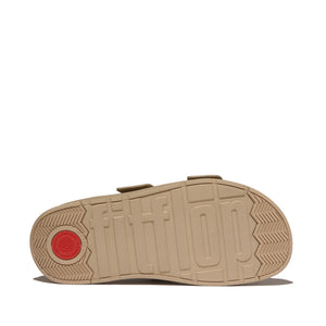 Fit Flop Gen FF 2 Bar Buckle Slide Cappuccino כפכפי פיטפלופ לנשים