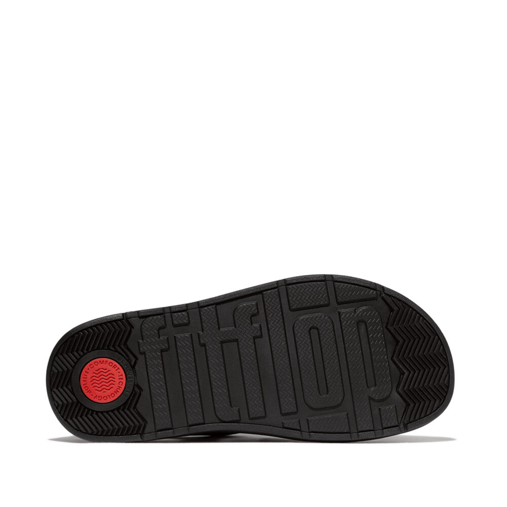 Fit Flop Gen-FF Leather Fisherman Sandals All Black סנדלי נשים פיט פלופ שחור