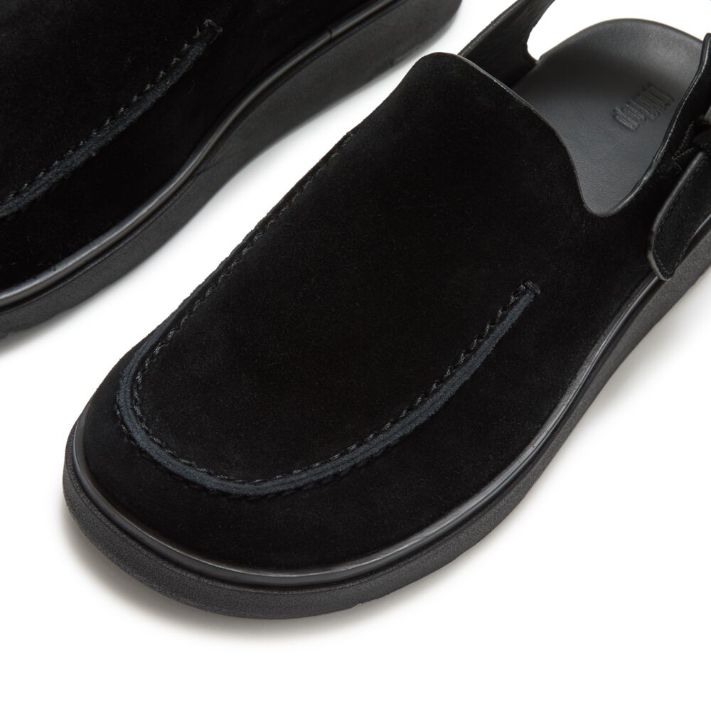 Fit Flop Gen-FF Mule With Back Strap Black כפכפי פיטפלופ לנשים
