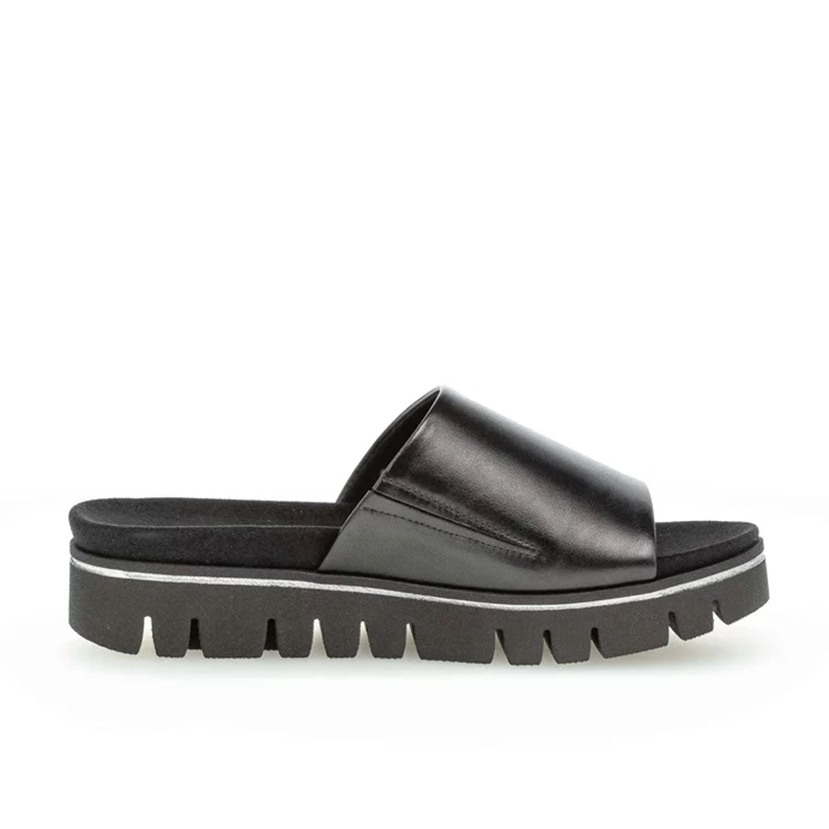 Gabor Slipper black כפכפי גאבור לנשים