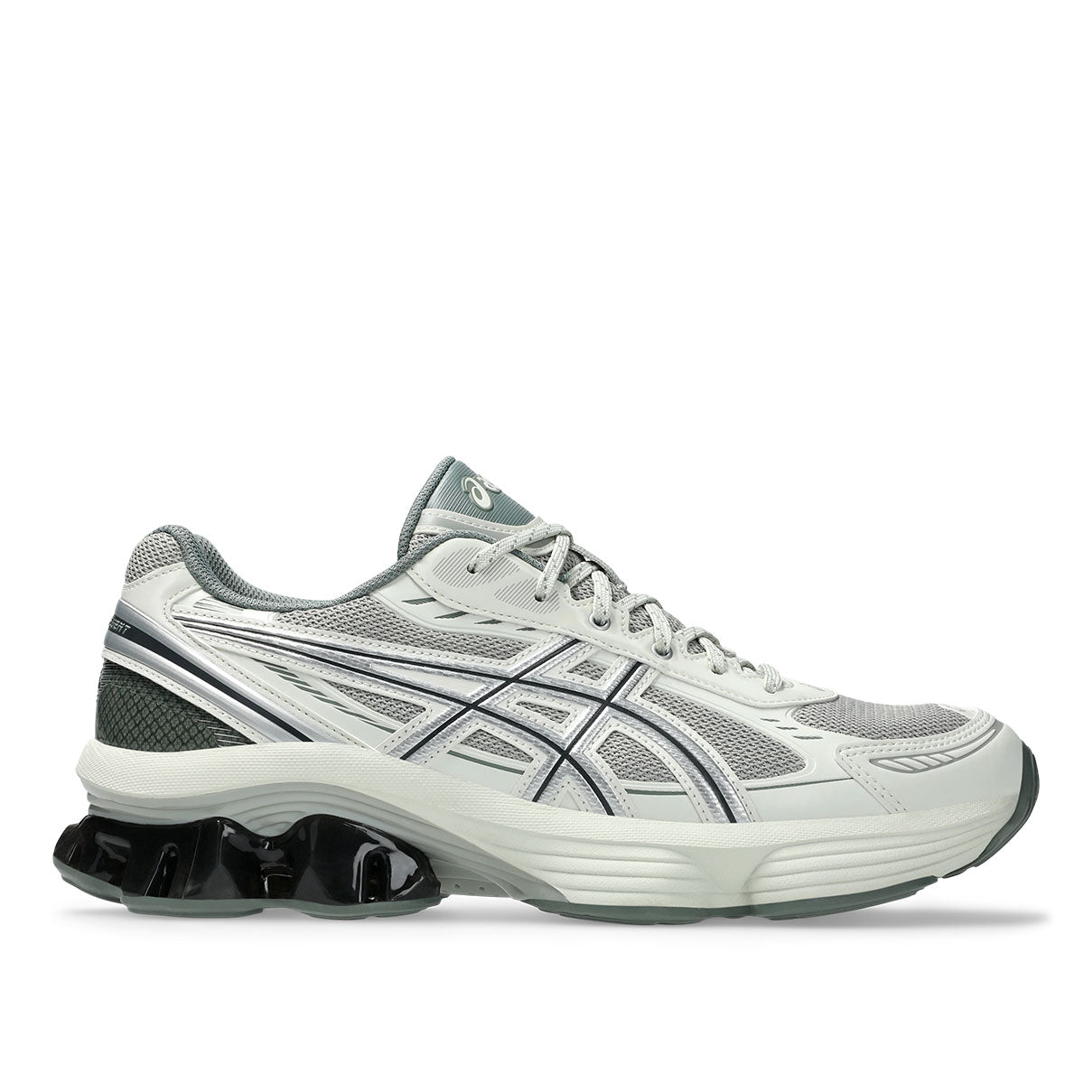 Asics Gel Kinetic Fluent Unisex Seal Grey Pure Silver סניקרס ג`ל קינטיק פלואנט יוניסקס