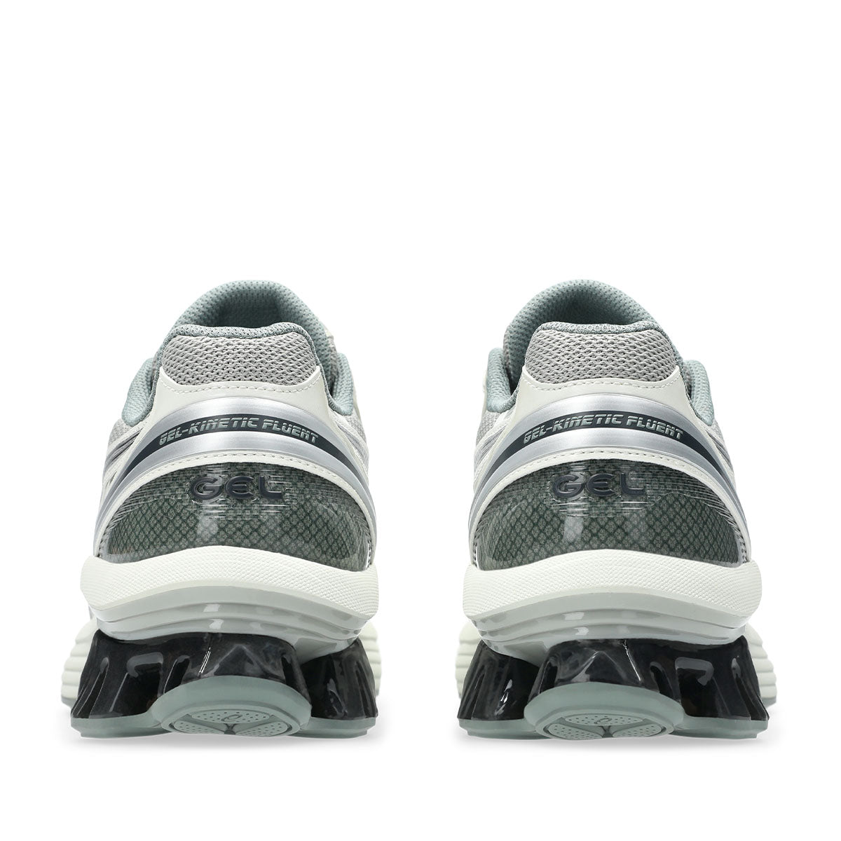Asics Gel Kinetic Fluent Unisex Seal Grey Pure Silver סניקרס ג`ל קינטיק פלואנט יוניסקס