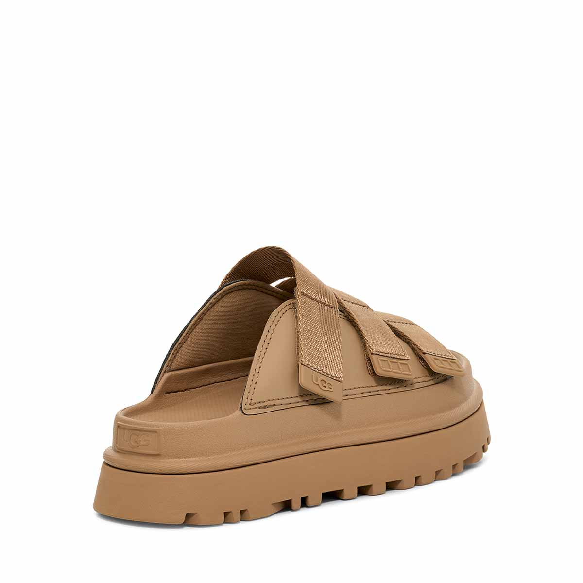 UGG GoldenGlow Slide Dark Sand כפכפי גולדנגלאו סלייד סנד כהה