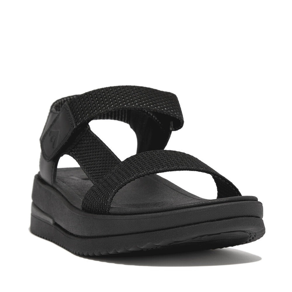 Fit Flop Surff Two Tone Back Strap Sandals Black סנדלי פיט פלופ