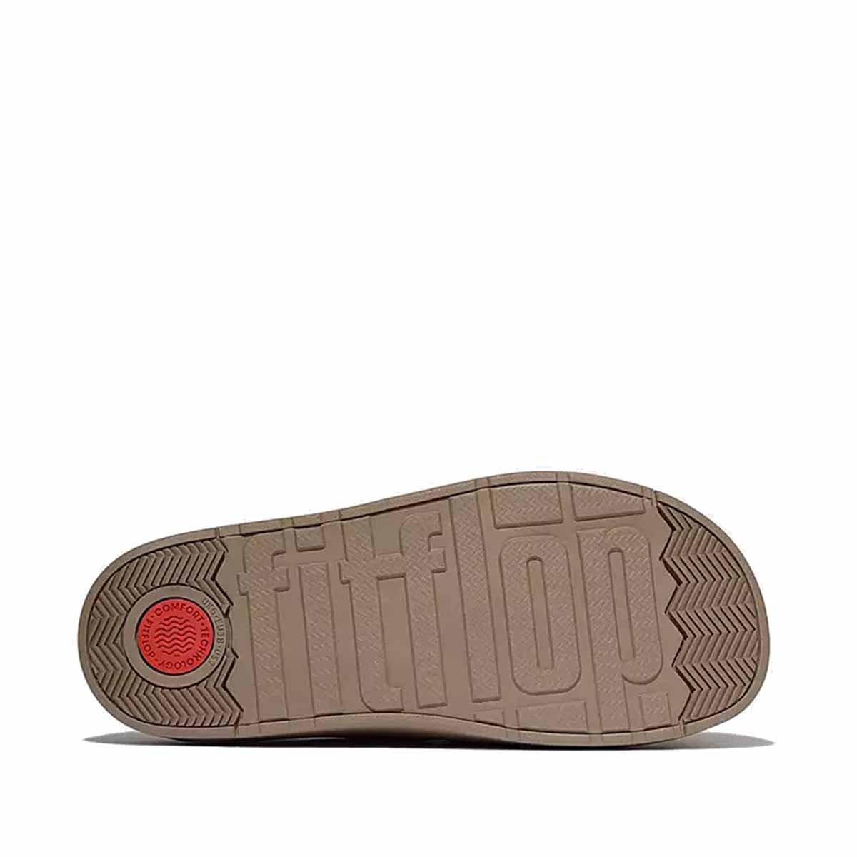Fit Flop Gen-FF Elasticated Suede Mules Taupe כפכפי פיטפלופ לנשים טיופ