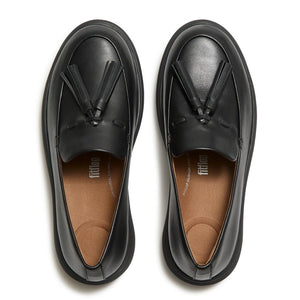 Fit Flop IQ-Comff Loafer All Black נעלי מוקסין פיטפלופ לנשים