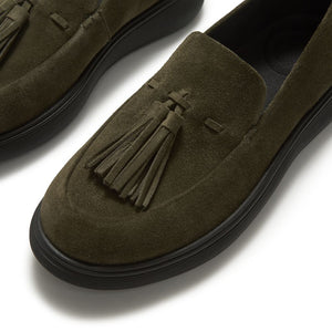 Fit Flop IQ-Comff Loafer Deep Olive נעלי מוקסין פיטפלופ לנשים