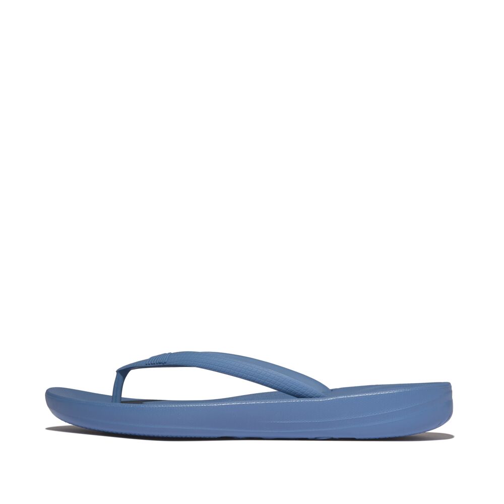 Fit Flop Iqushion Flip Flop Solid Cosmic Blue כפכפי נשים