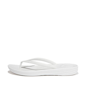 Fit Flop Iqushion Ergonomic Flip Flops Urban White כפכפי פיטפלופ לנשים