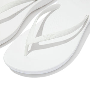 Fit Flop Iqushion Ergonomic Flip Flops Urban White כפכפי פיטפלופ לנשים