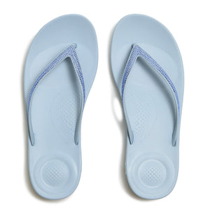 Fit Flop Sparkle Classic Iqushion Cloudy Blue כפכפי פיטפלופ לנשים תכלת