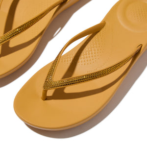 Fit Flop Sparkle Classic Iqushion Turmeric כפכפי פיטפלופ לנשים