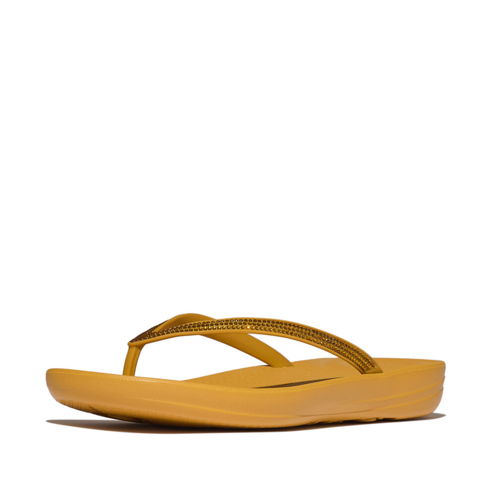 Fit Flop Sparkle Classic Iqushion Turmeric כפכפי פיטפלופ לנשים