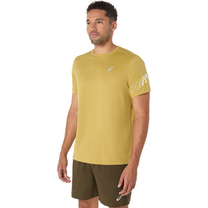 Asics Icon Ss Top Man Lemongrass חולצת ריצה לגברים