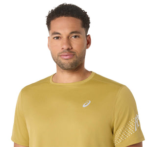 Asics Icon Ss Top Man Lemongrass חולצת ריצה לגברים