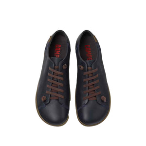 Camper Peu Blue Leather Men's Shoes נעלי קמפר לגברים