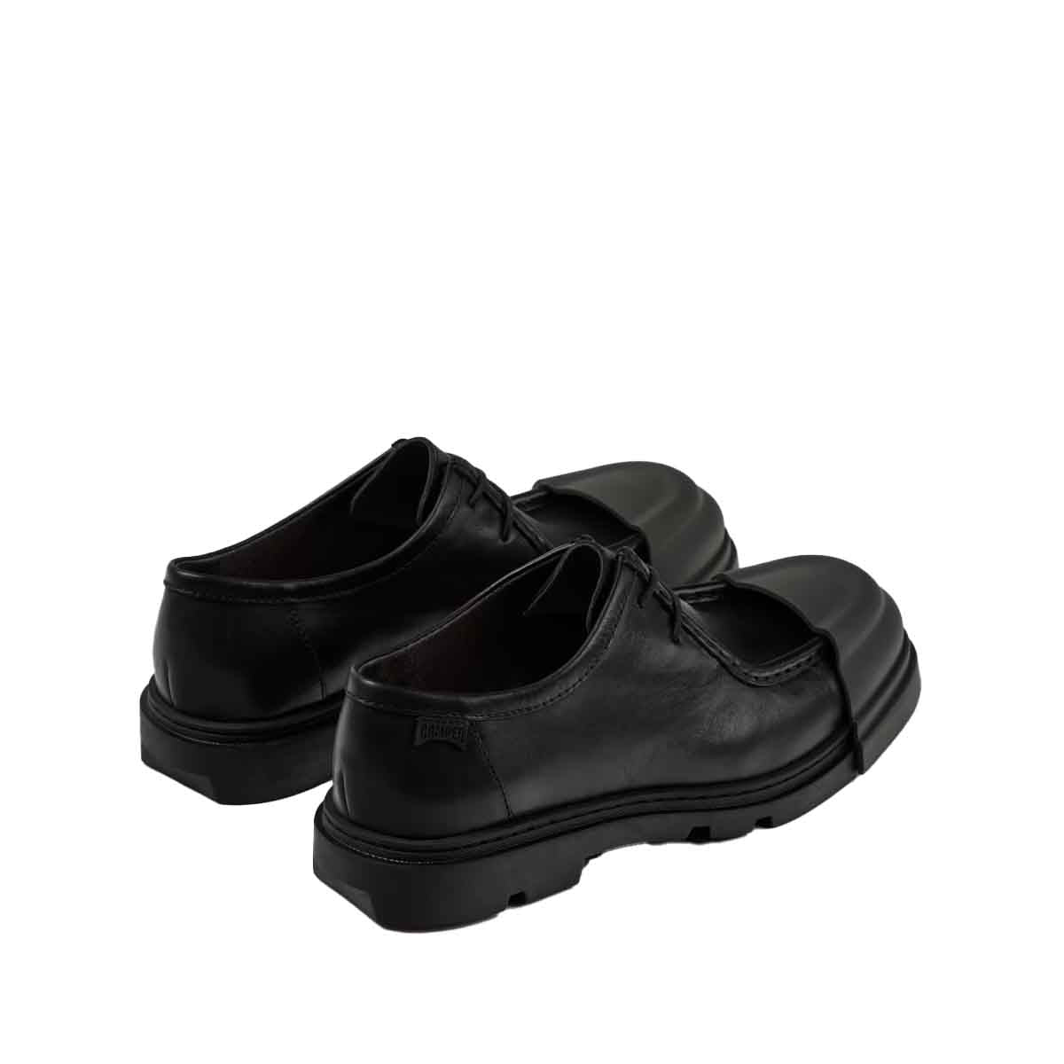 Camper Junction Black Leather Men's Shoe נעלי קמפר לגברים