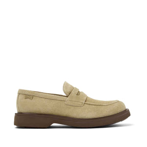 Camper Norman Brown Suede Leather Shoes for Men מוקסין קמפר לגברים