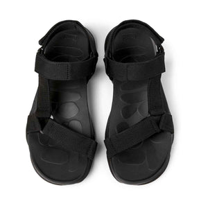Camper Karst Sandal Black Textile Sandals for Men סנדלי קמפר לגברים