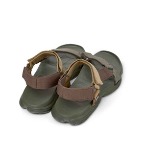 Camper Karst Sandal Brown Textile Sandals for Men סנדלי קמפר לגברים