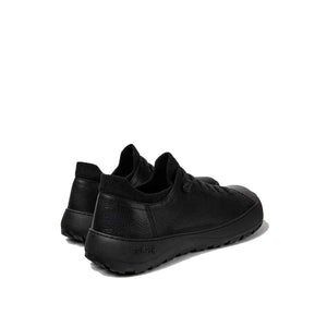 Camper Peu Serra Black Regenerative Leather and Textile Shoes for Men סניקרס קמפר לגברים