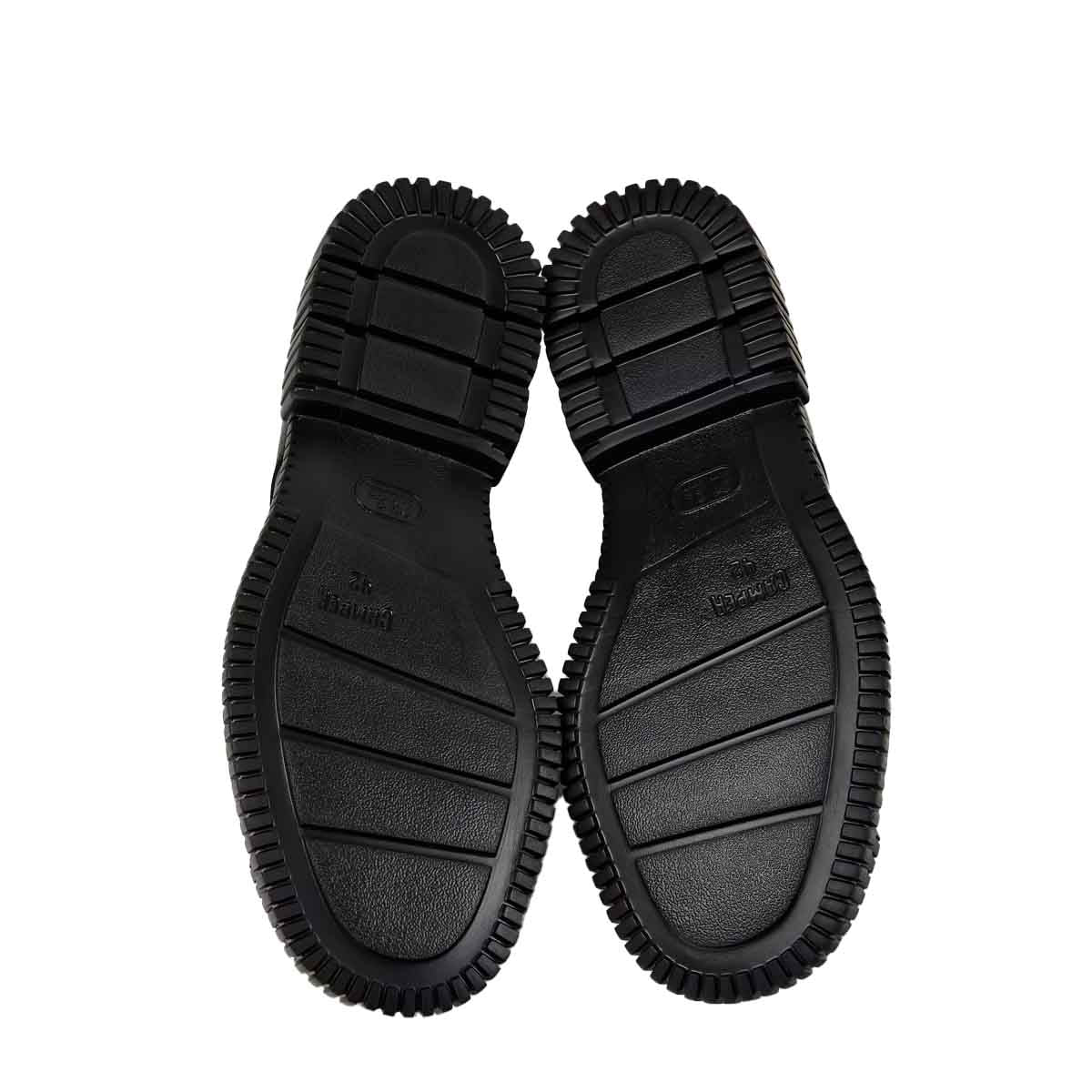 Camper Pix Black Leather Shoes for Men נעלי קמפר לגברים