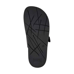 Camper Lluc Sandal Black Leather Sandals for Men כפכפי קמפר לגברים