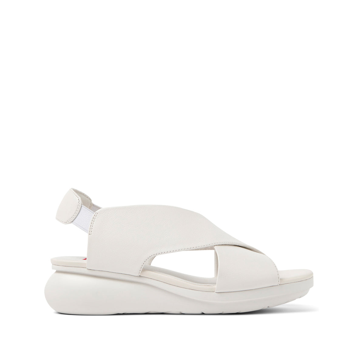 Camper Balloon White leather sandals for women סנדלי קמפר לנשים
