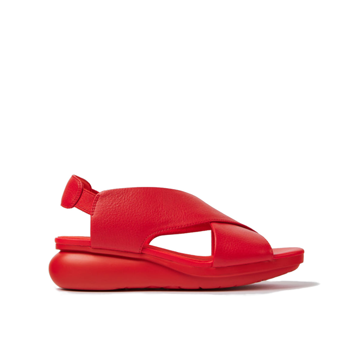 Camper Balloon Red leather sandals for women סנדלי קמפר לנשים