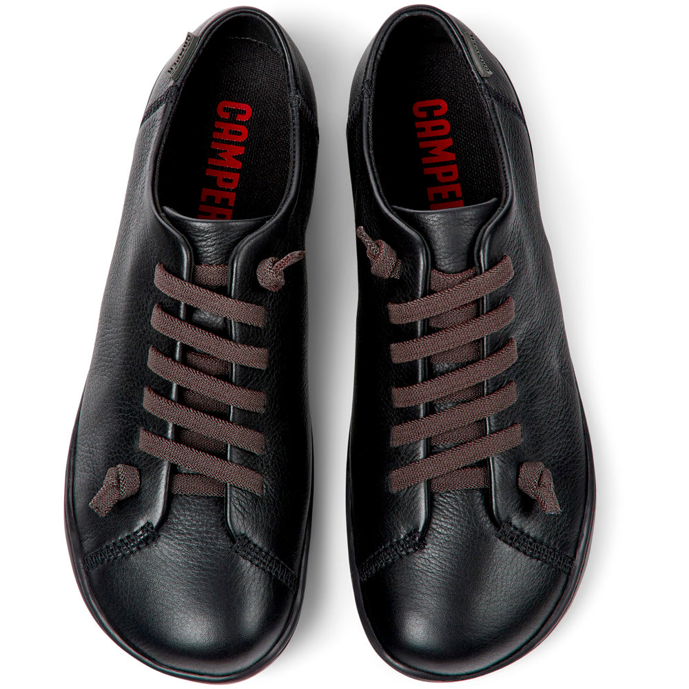 Camper Peu Black Leather Women's Shoe נעלי קמפר לנשים