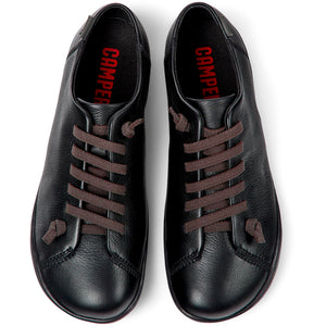 Camper Peu Black Leather Women's Shoe נעלי קמפר לנשים