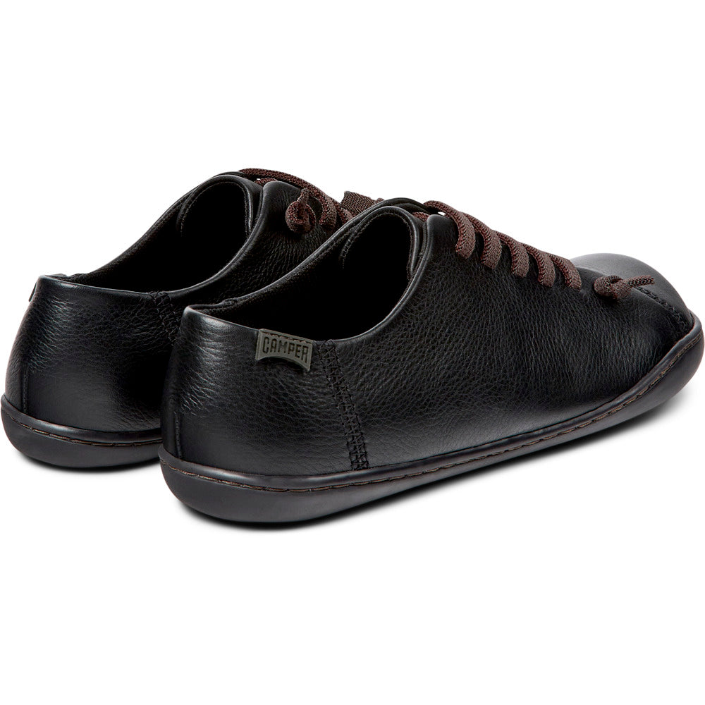 Camper Peu Black Leather Women's Shoe נעלי קמפר לנשים